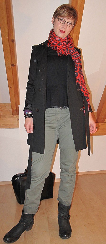 gruene Chino - 2 in 1 Trench