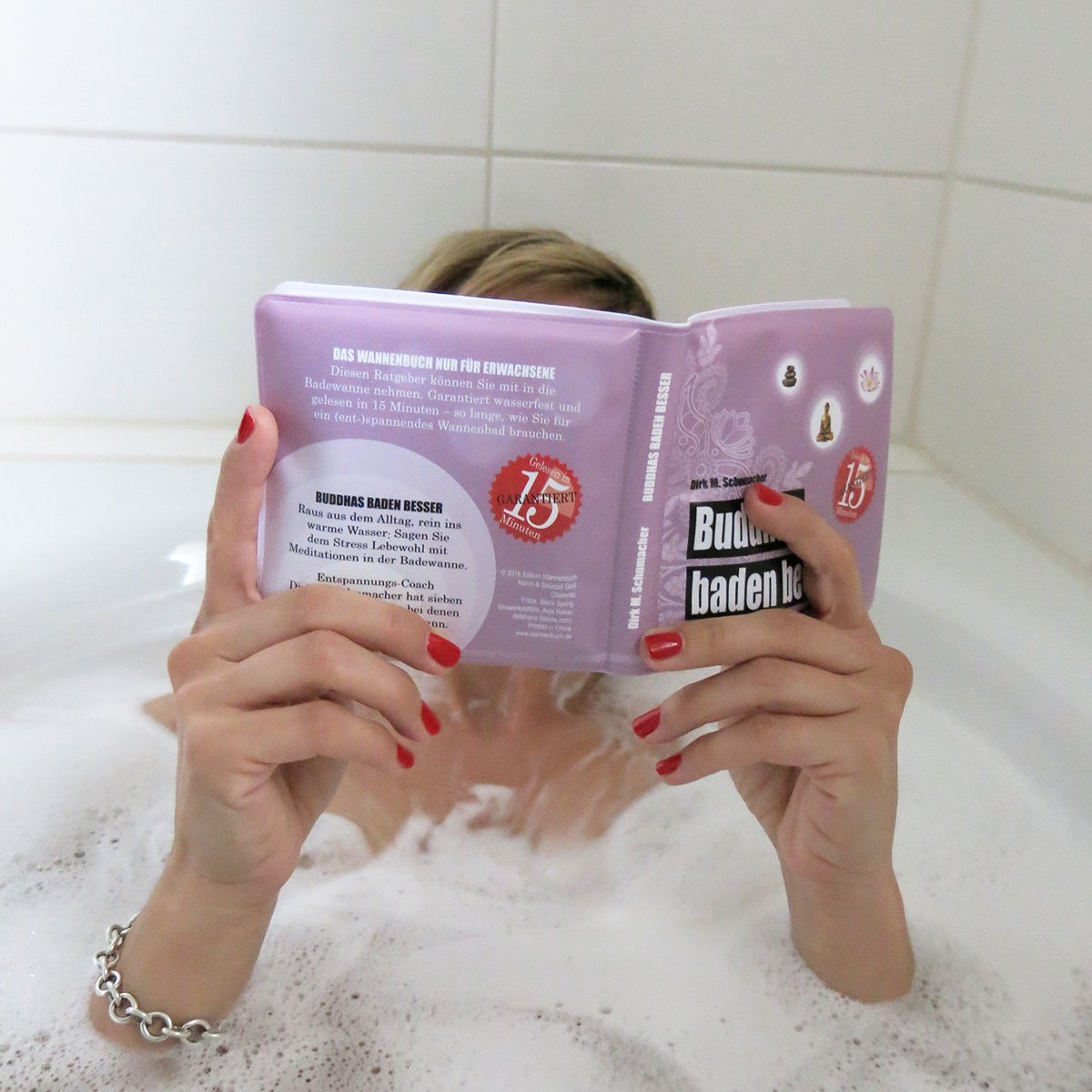 Entspannung, Badewanne, Wannenbuch, Buddhas baden besser, Buch