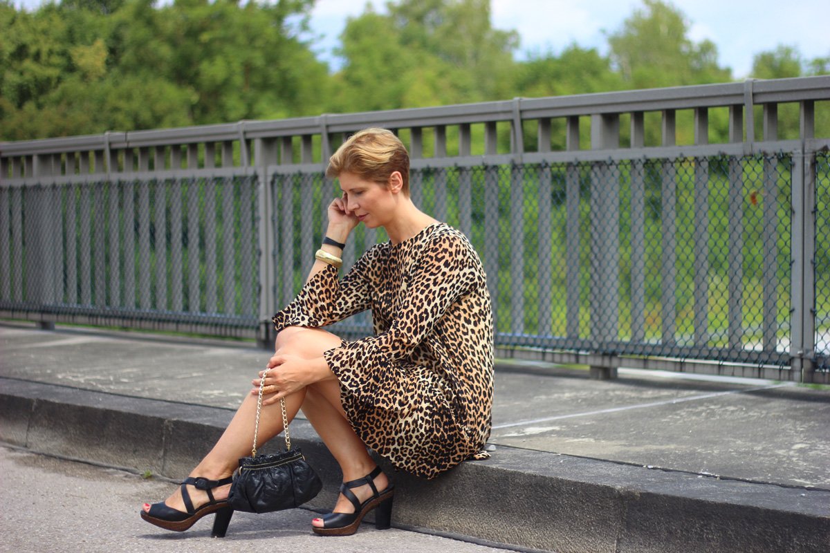 Leo-Kleid, Ganni, Conny Doll, Party, Fashionblog, Munichblogger