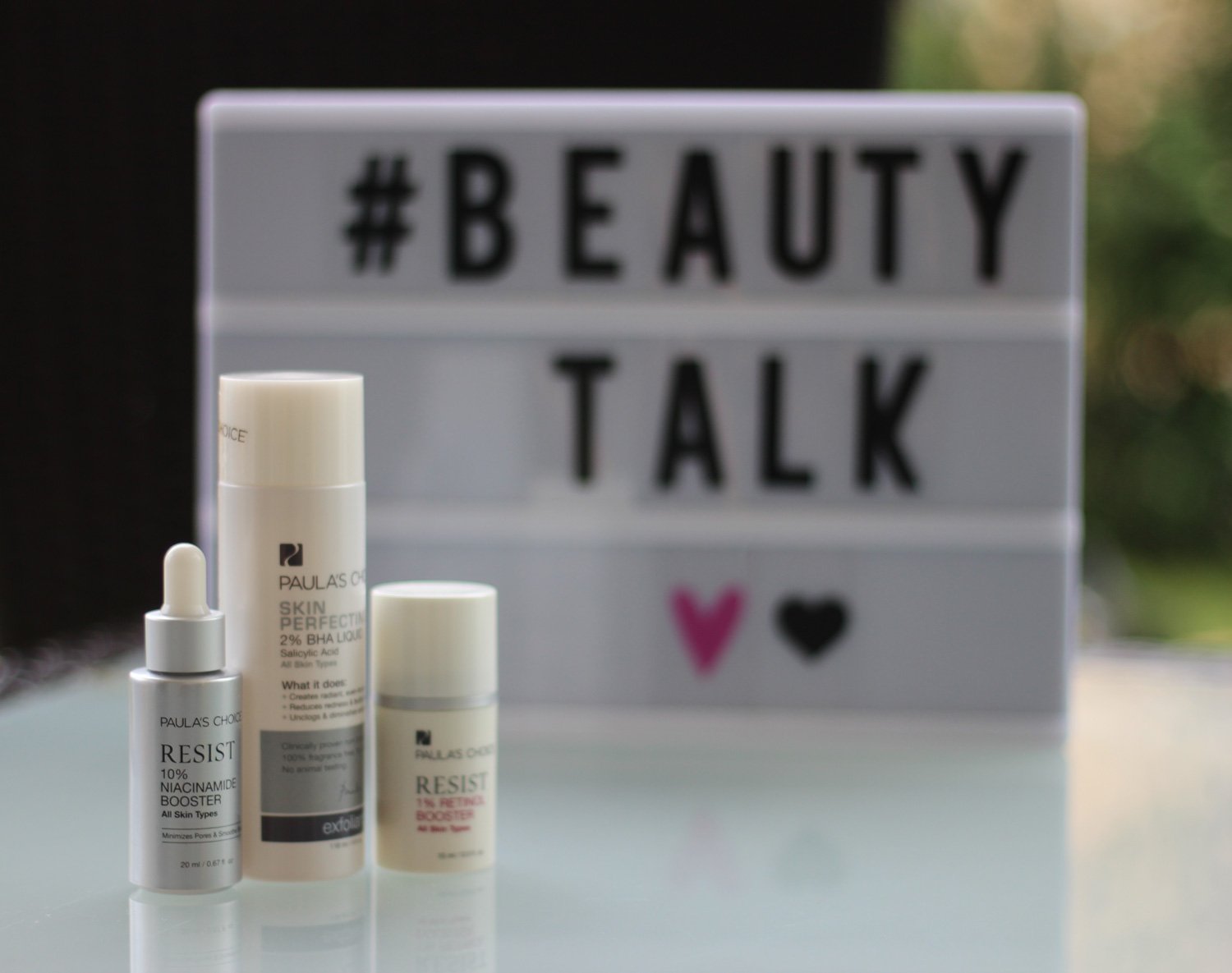 Paulas Choice, Beautytalk, Retinolbooster, BHA, Niacinamide,