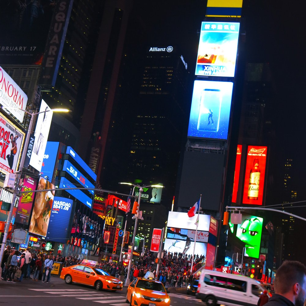 Times Square, New York, City Trip, HVB Exklusivkonto, Sightseeing