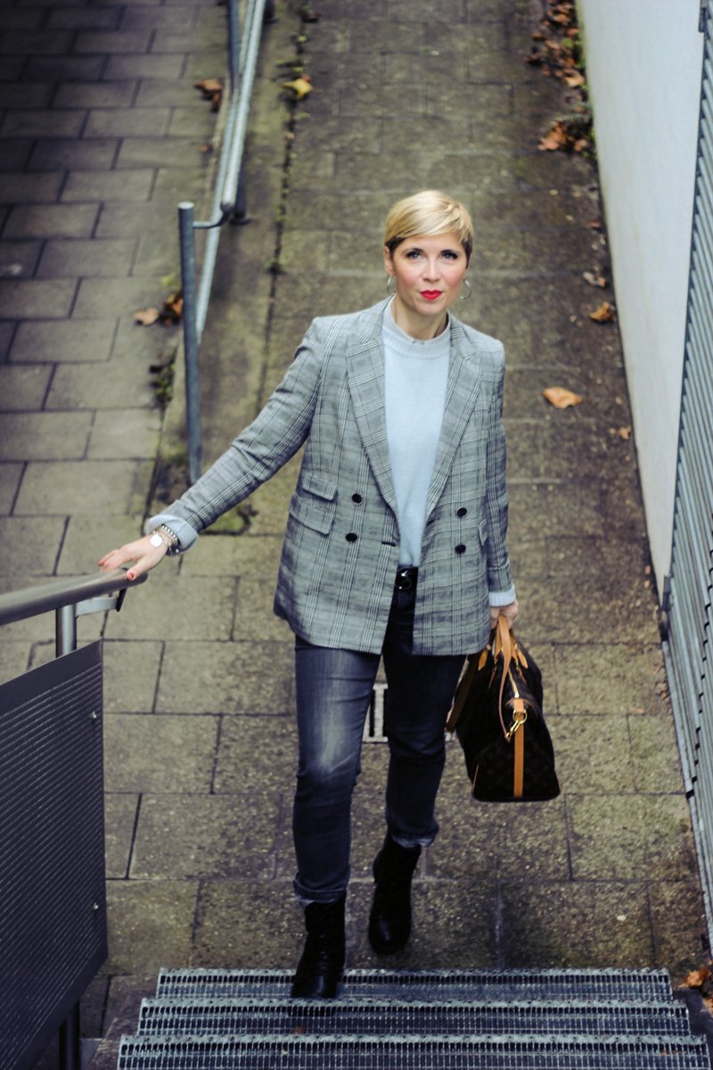 Conny Doll Lifestyle: Welcher Pullover passt unter einen Blazer? edgy style