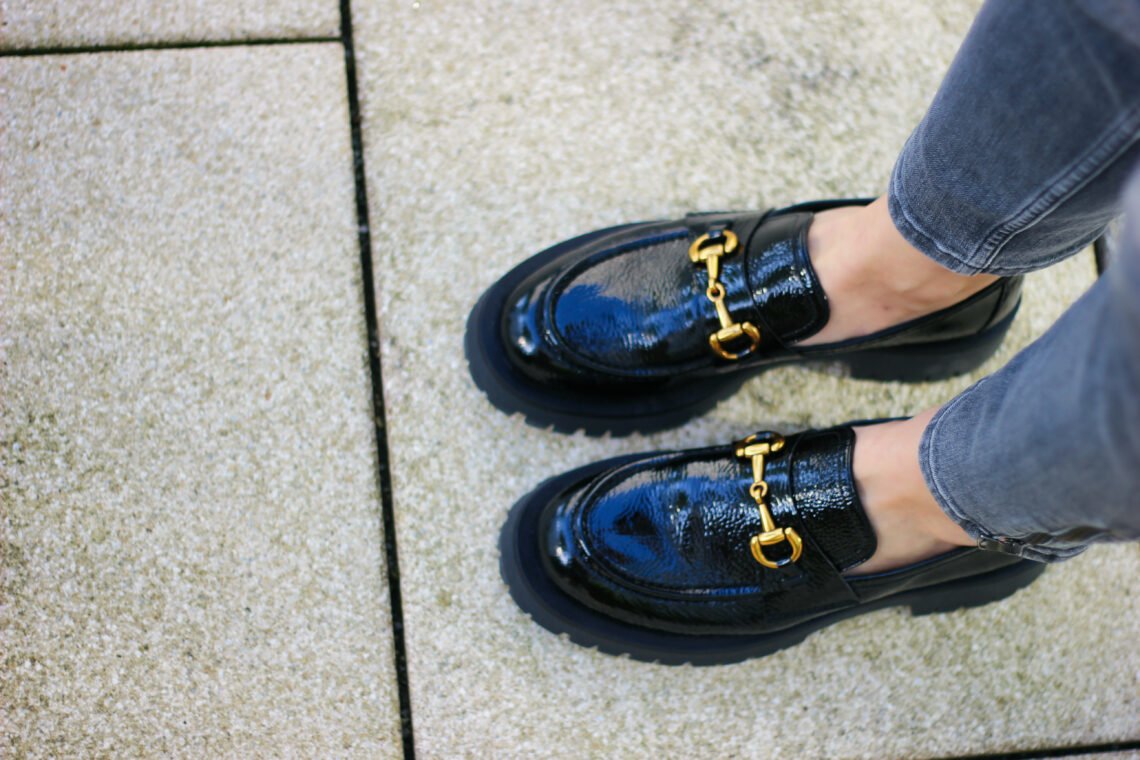 conny doll lifestyle: Loafer mit derber Sohle - flache Schuhe zum Herbststyle