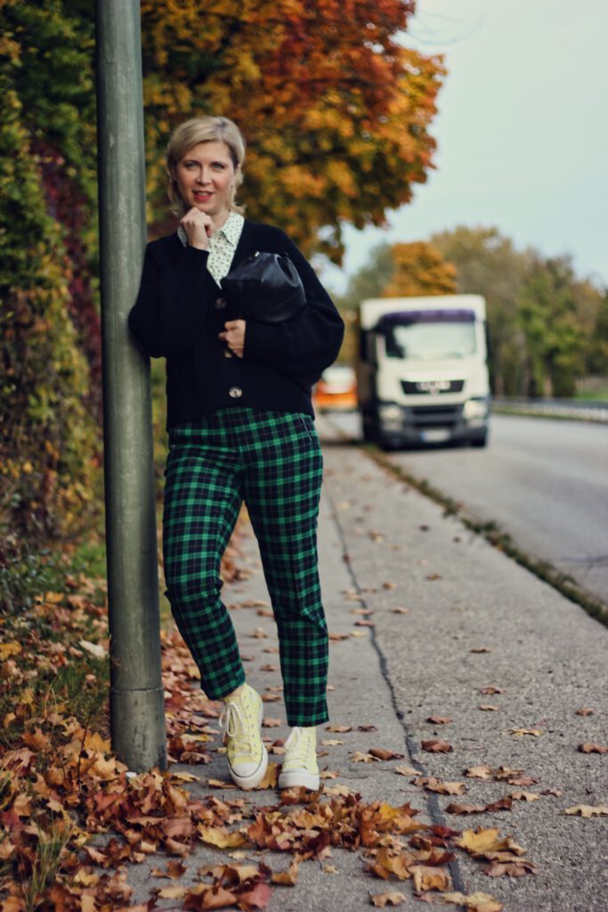 conny doll lifestyle: Karo - mein Muster im Herbst und die Stärke von Modeblogs