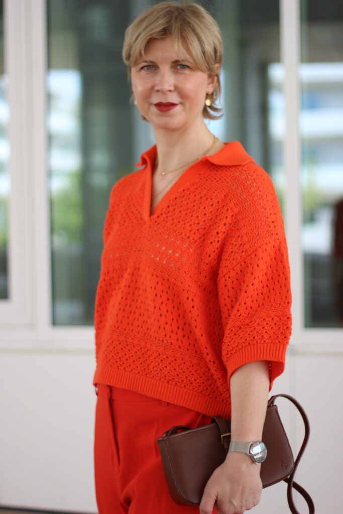 conny doll lifestyle: Komplettlook in Orange - Sommerstyle in fresh